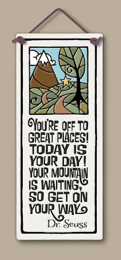 Today is Your Day Large Tall Ceramic Tile