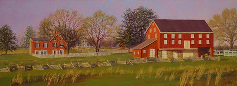 Sherfy Farm, Gettysburg by Simonne Roy