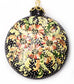 Morning Glow Bouquet Small Round Ceramic Ornament