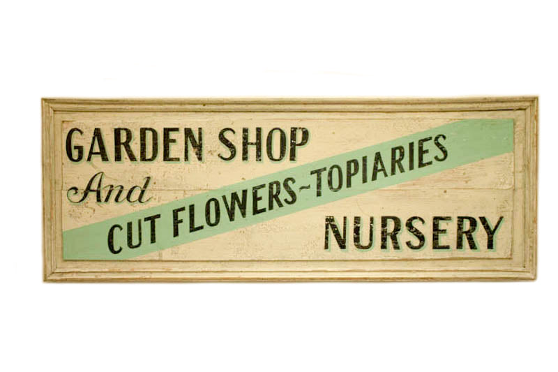 Garden Shop and Cut Flowers Americana Art