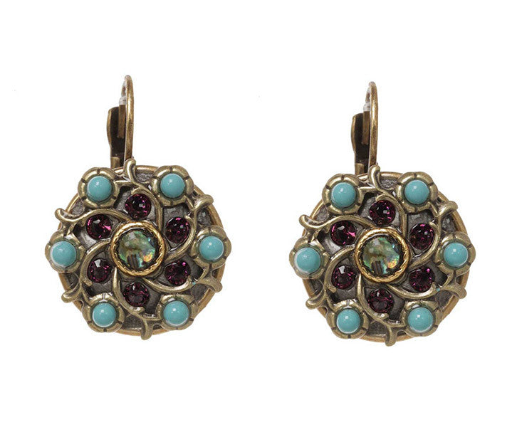 Turkish Bazaar Round Earrings by Michal Golan