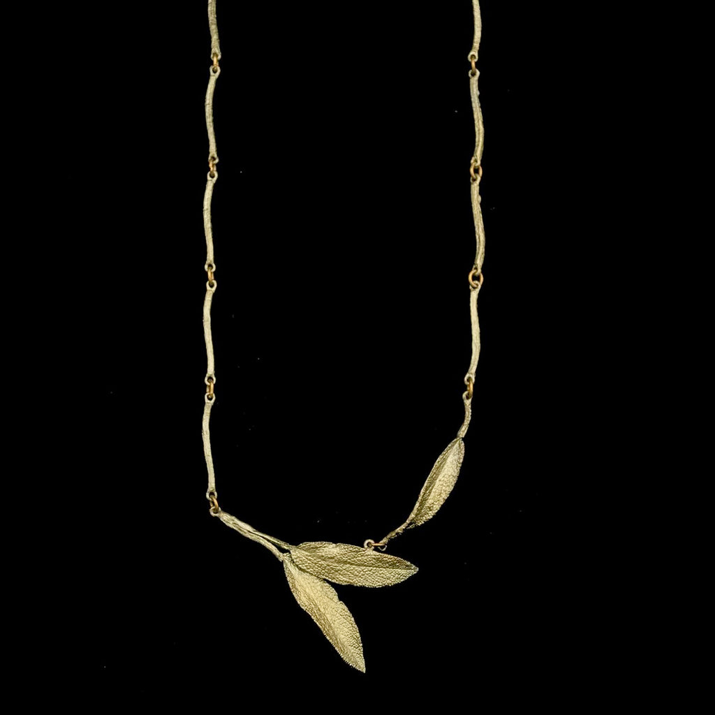 Sage 16'' Adj. Necklace By Michael Michaud