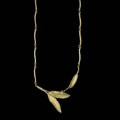 Sage 16 Inch Adjustable Necklace by Michael Michaud