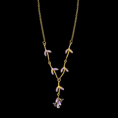 Lavender 16'' Necklace By Michael Michaud