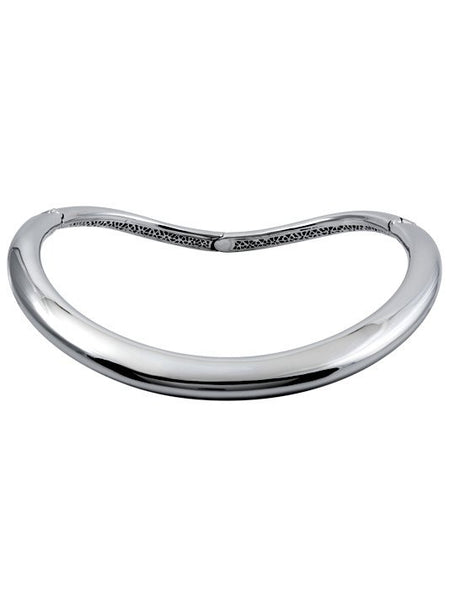 Antiqua Tailored Series Rhodium Necklace by John Medeiros