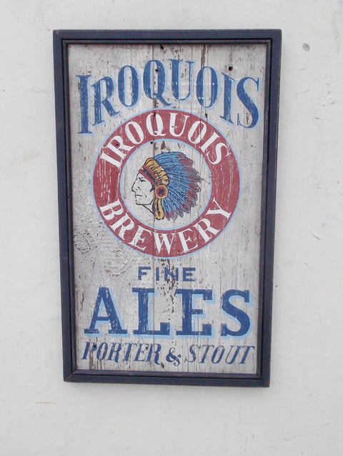 Iroquois Ale Rectangular Americana Art
