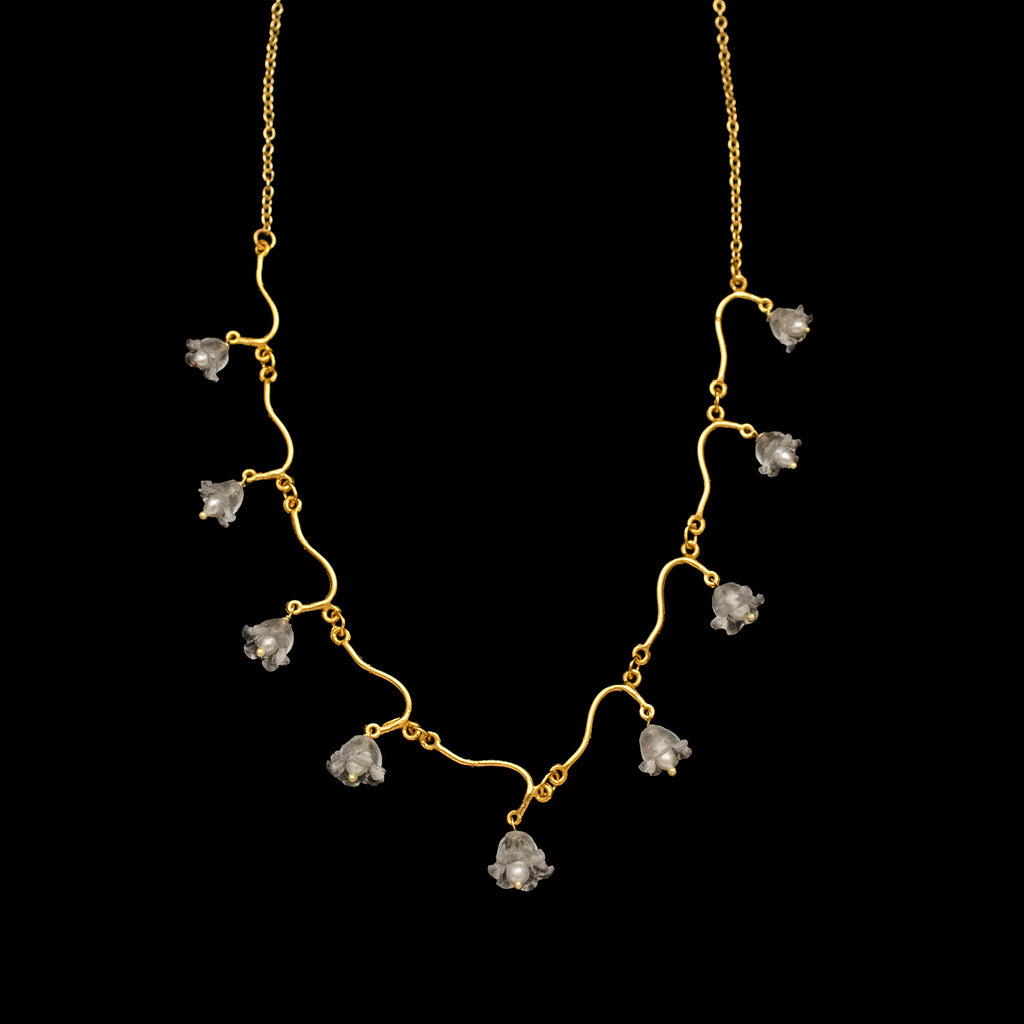 Lily of the Valley 16'' Adj. Necklace By Michael Michaud