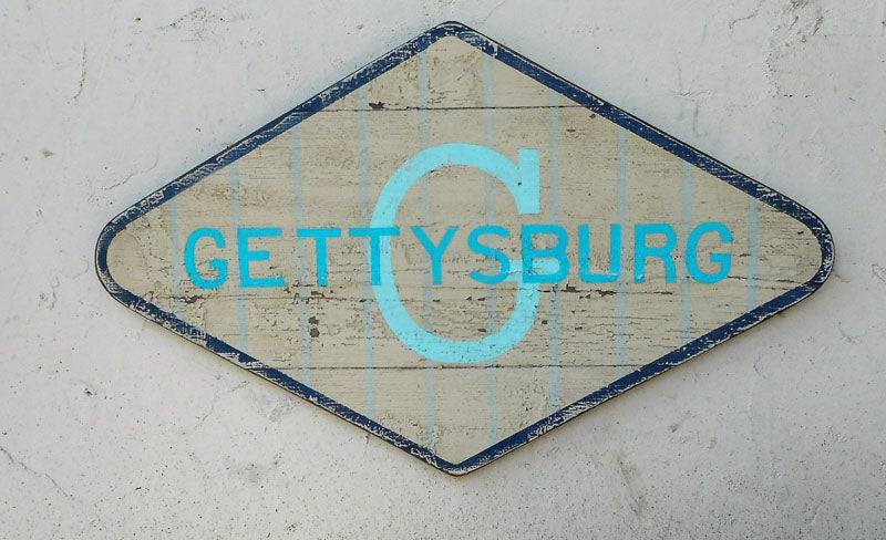 Gettysburg, Retro Diamond with Big G (A)
