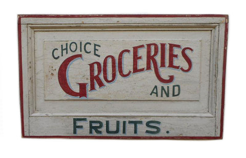 Choice Groceries and Fruit Americana Art