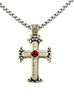 Celebration Collection Pave Cross with Chain by John Medeiros - Available in Multiple Colors