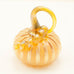 Handblown Glass Pumpkin in Peach