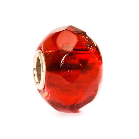 Bright Red Prism by Trollbeads