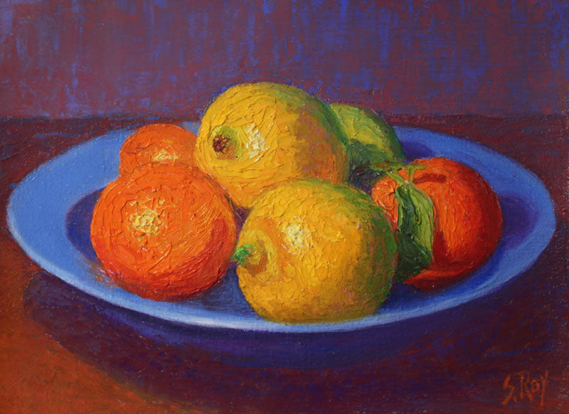 Citrus Bowl by Simonne Roy
