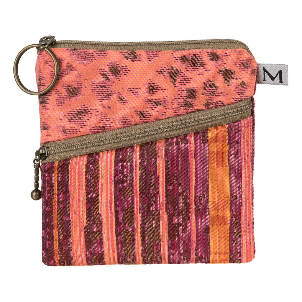Maruca Roo Pouch in Abstract Strokes Hot