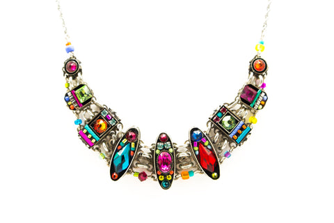 Multi Color Milano Necklace by Firefly Jewelry