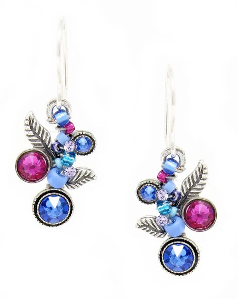 Sapphire Scallop Earrings by Firefly Jewelry