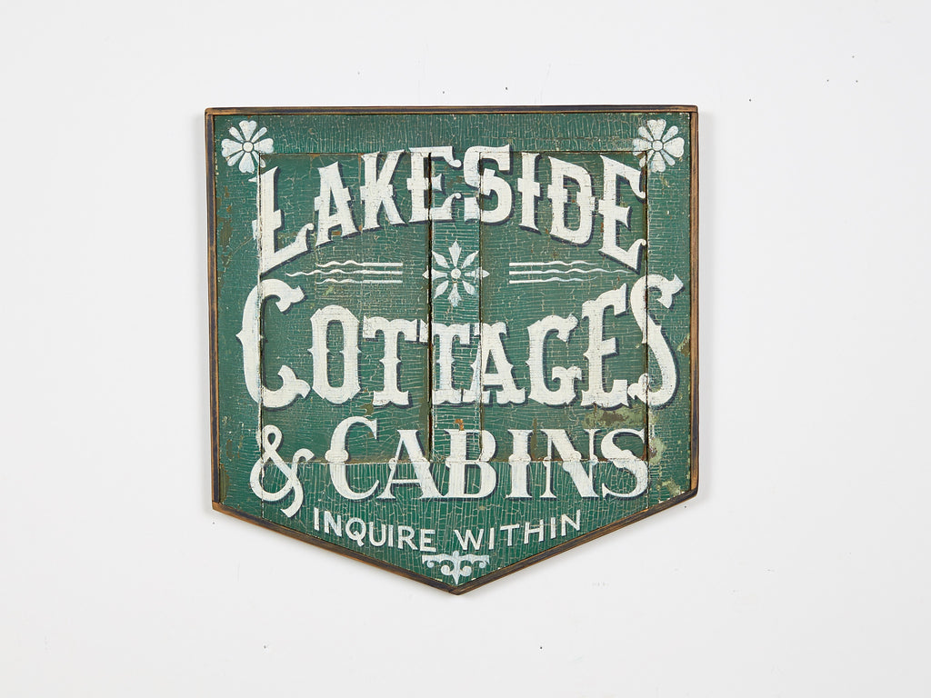 Lakeside Cottage Americana Art
