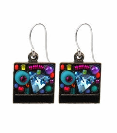 Multi Color Jumble Earrings by Firefly Jewelry