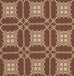 Stonington Charm Queen Coverlet in Brown
