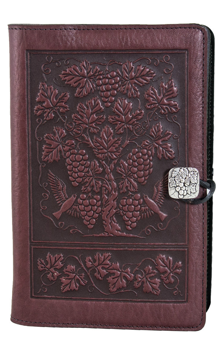 Small Leather Journal - Grapevine in Wine