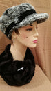 Licorice Swirl Luxury Faux Fur Valerie Hat with Button
