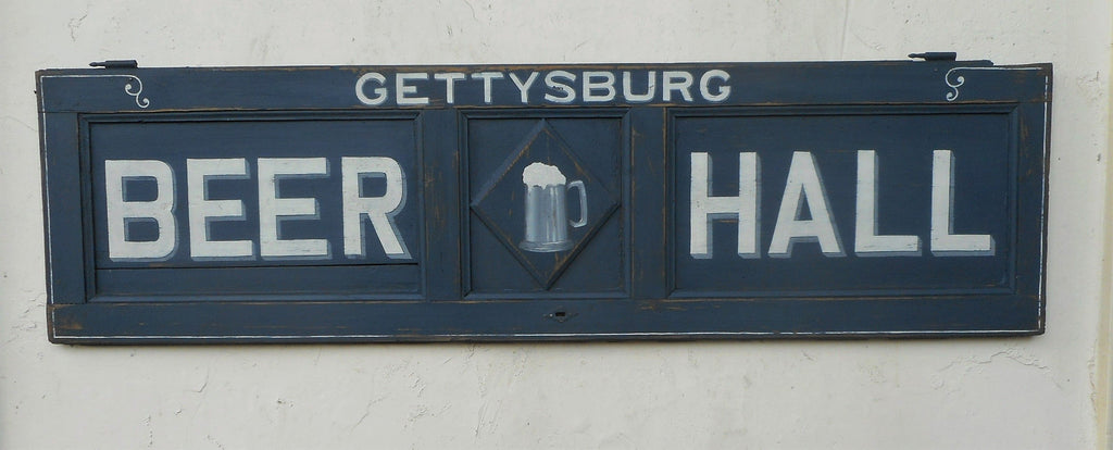 Gettysburg Beer Hall (Shutter) Americana Art