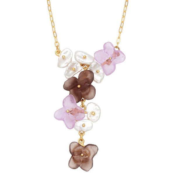 French Boquet 16 inch Pendant Necklace by Michael Michaud