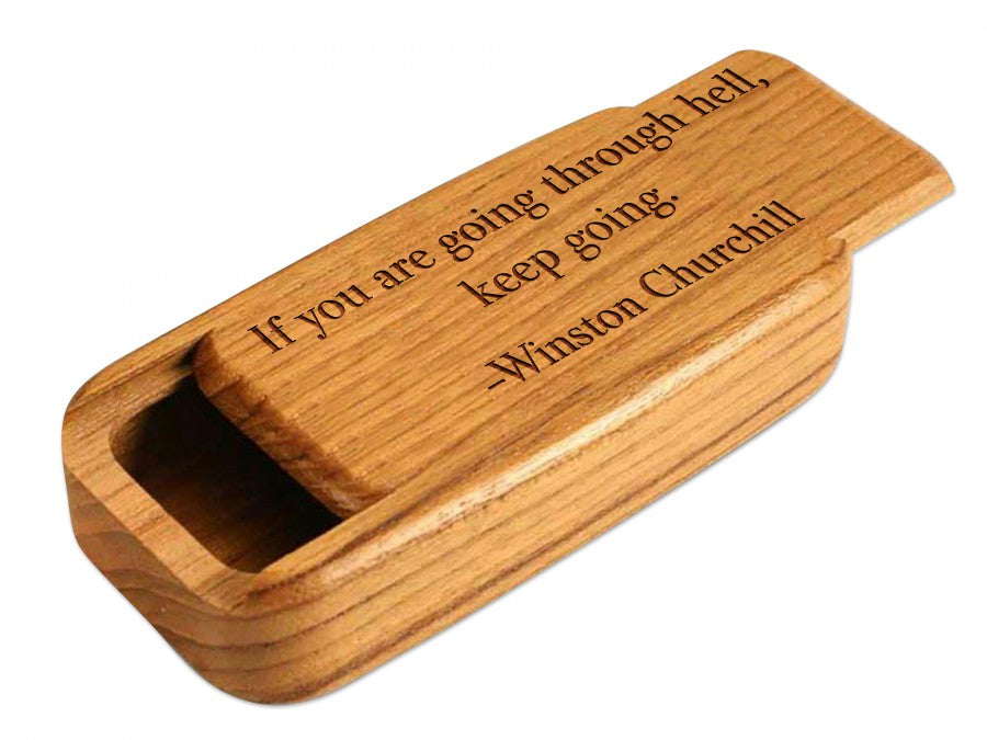 Winston Churchill Quote Mystery Box