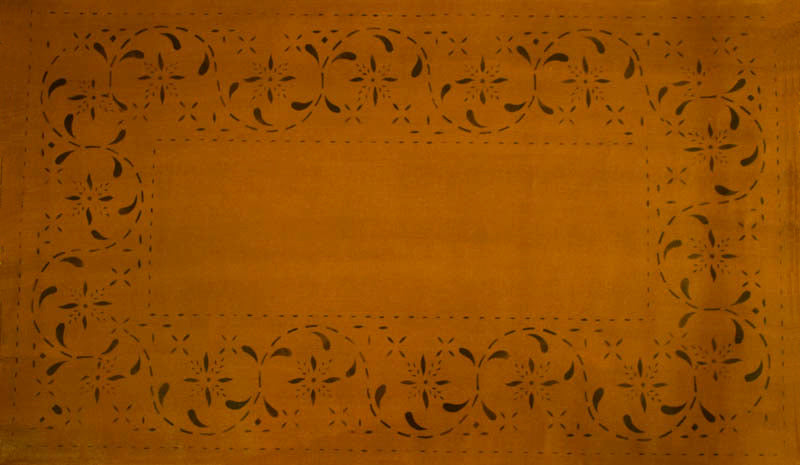 May House Border in Antique Floorcloth