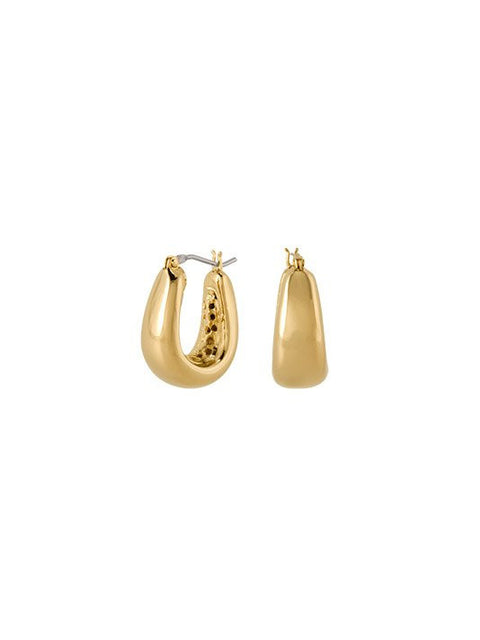 Antiqua Tailored Series Small Gold Earrings by John Medeiros