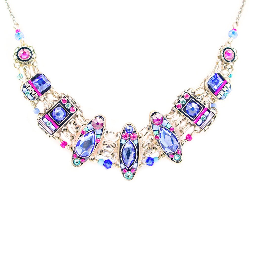 Sapphire Milano Necklace by Firefly Jewelry