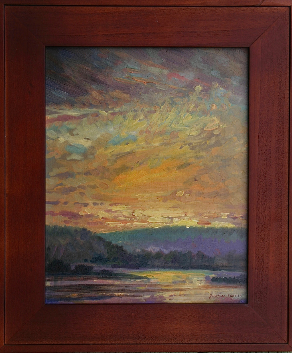 Susquehanna Afterglow by Jonathan Frazier