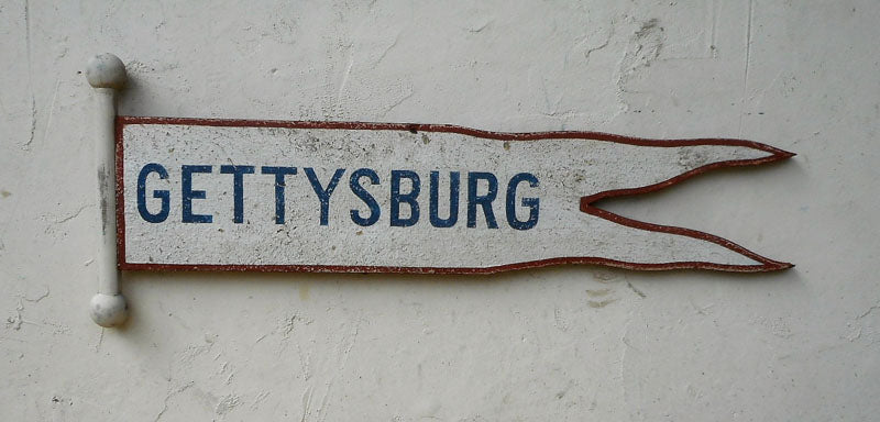 Gettysburg Flag with Red Trim