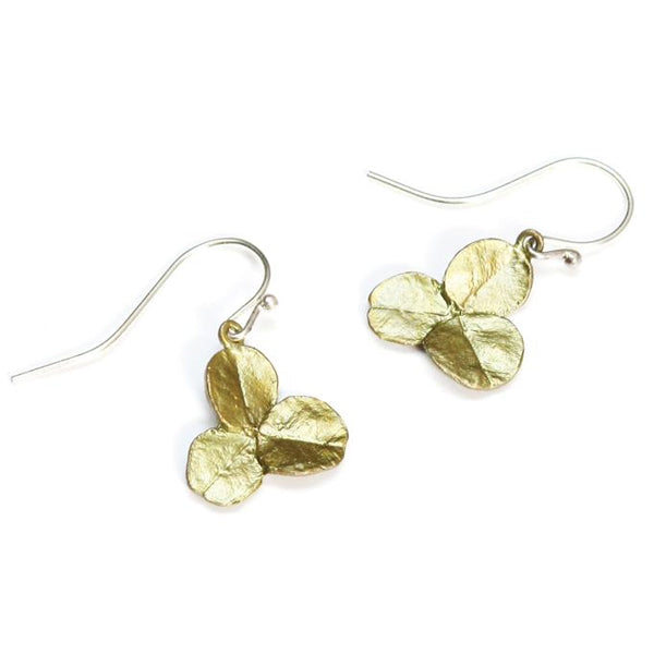 Clover Wire Earrings by Michael Michaud