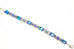 Bermuda Blue Mosaic Mirror Bracelet by Firefly Jewelry