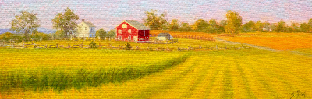 Klingle Farm, Gettysburg by Simonne Roy