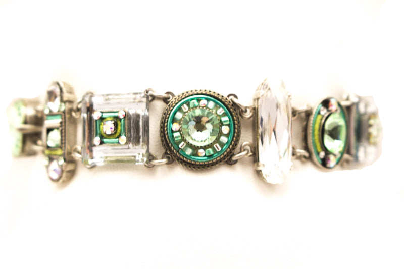 Mint La Dolce Vita Crystal Bracelet by Firefly Jewelry