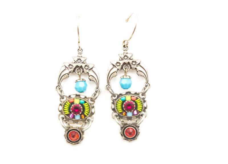 Multi Color Sorcerer Earrings by Firefly Jewelry