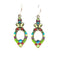 Peridot Mosaic Earrings by Firefly Jewelry