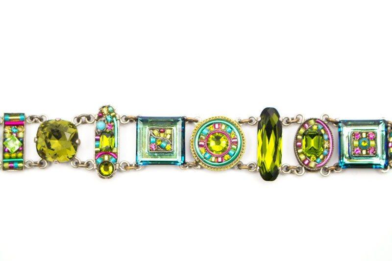 Green La Dolce Vita Bracelet by Firefly Jewelry
