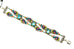 Multi Color Lavish Line Bracelet by Firefly Jewelry
