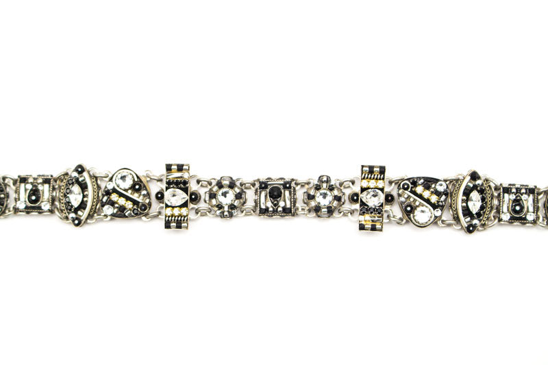 Black and White Viva Bracelet by Firefly Jewelry