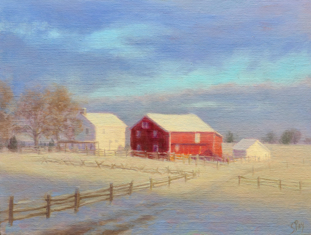 Klingle Farm, Gettysburg, After the Storm by Simonne Roy