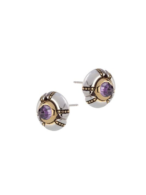 Canias Collection Small Bullet Post Earrings by John Medeiros - Available in Multiple Colors