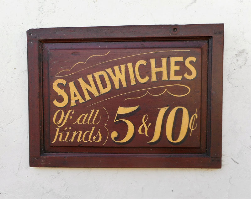 Sandwiches of All Kinds Americana Art