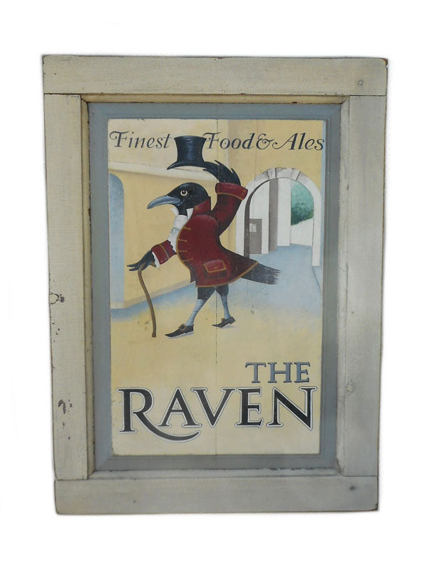 The Raven Pub (B) Americana Art