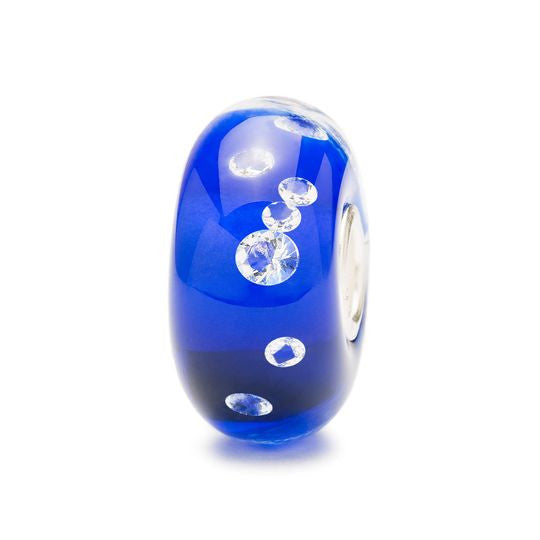 Universal Diamond Bead Blue by Trollbeads