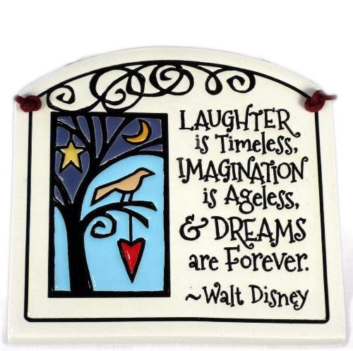 Dreams Forever Small Arch Ceramic Tile