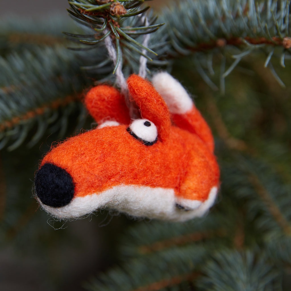 Fox Woolie Ornament