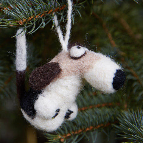 Dog Woolie Ornament